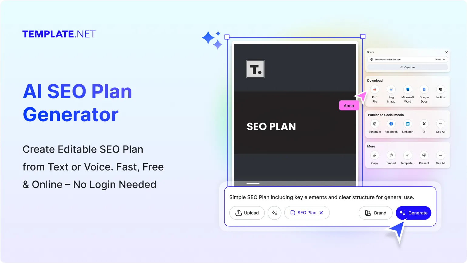 Free AI SEO Plan Generator, Free SEO Strategy Maker Online